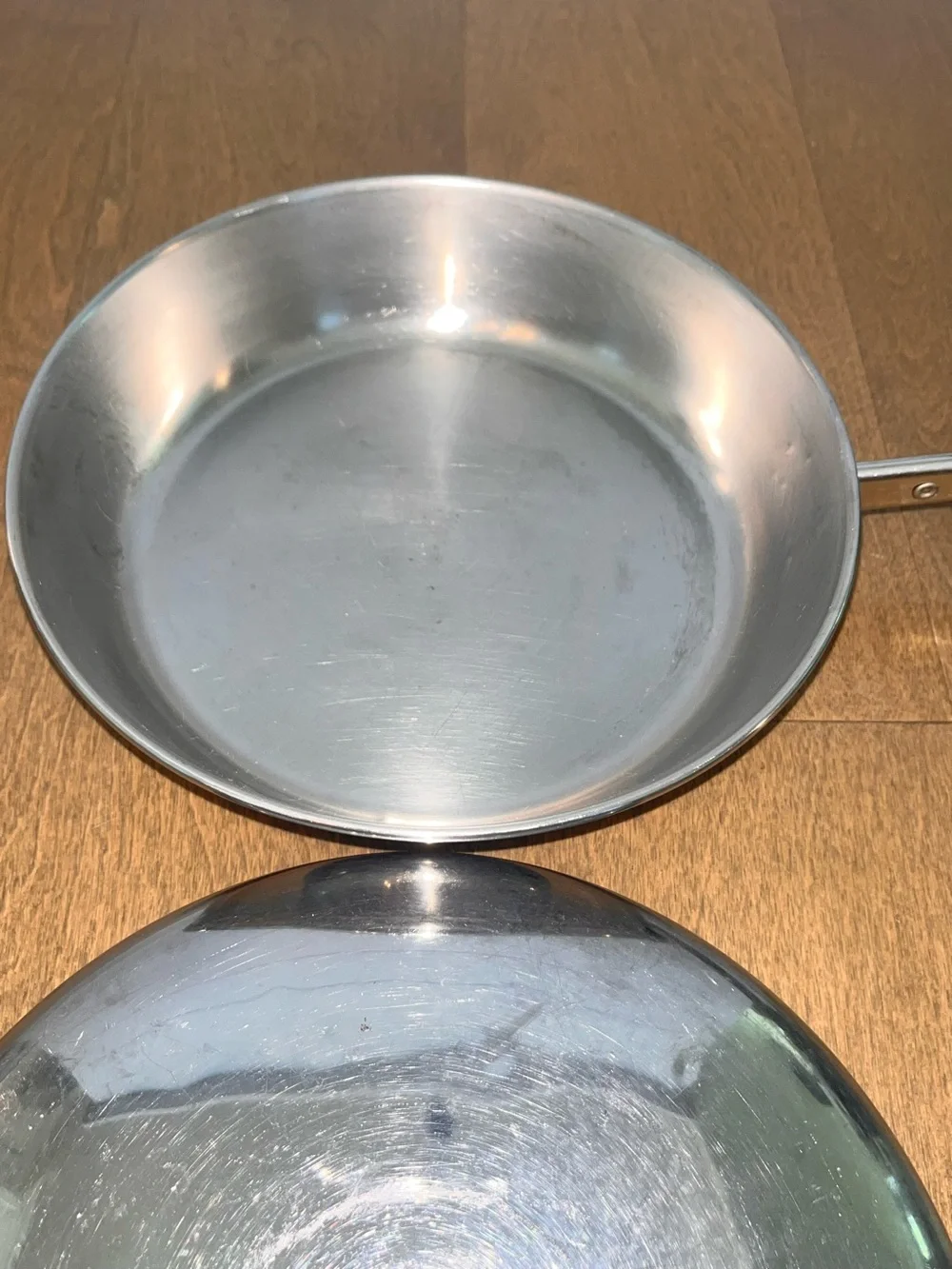 Vintage Revere Ware 8 Inch Copper Bottom Skillet W/Lid: -86